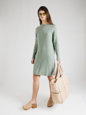 ONLY Knitted dress 'JAMELIA' in Green