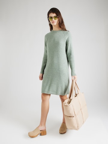 ONLY Knitted dress 'JAMELIA' in Green