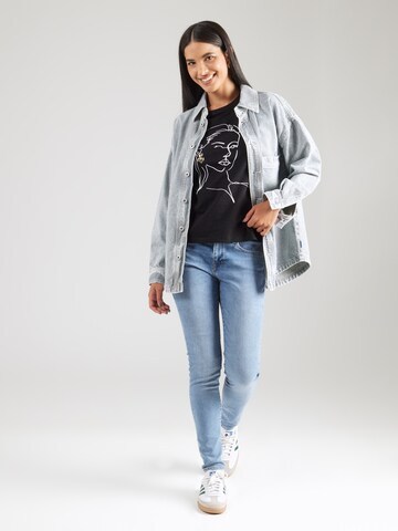 ONLY Shirt 'ONLViolet' in Zwart