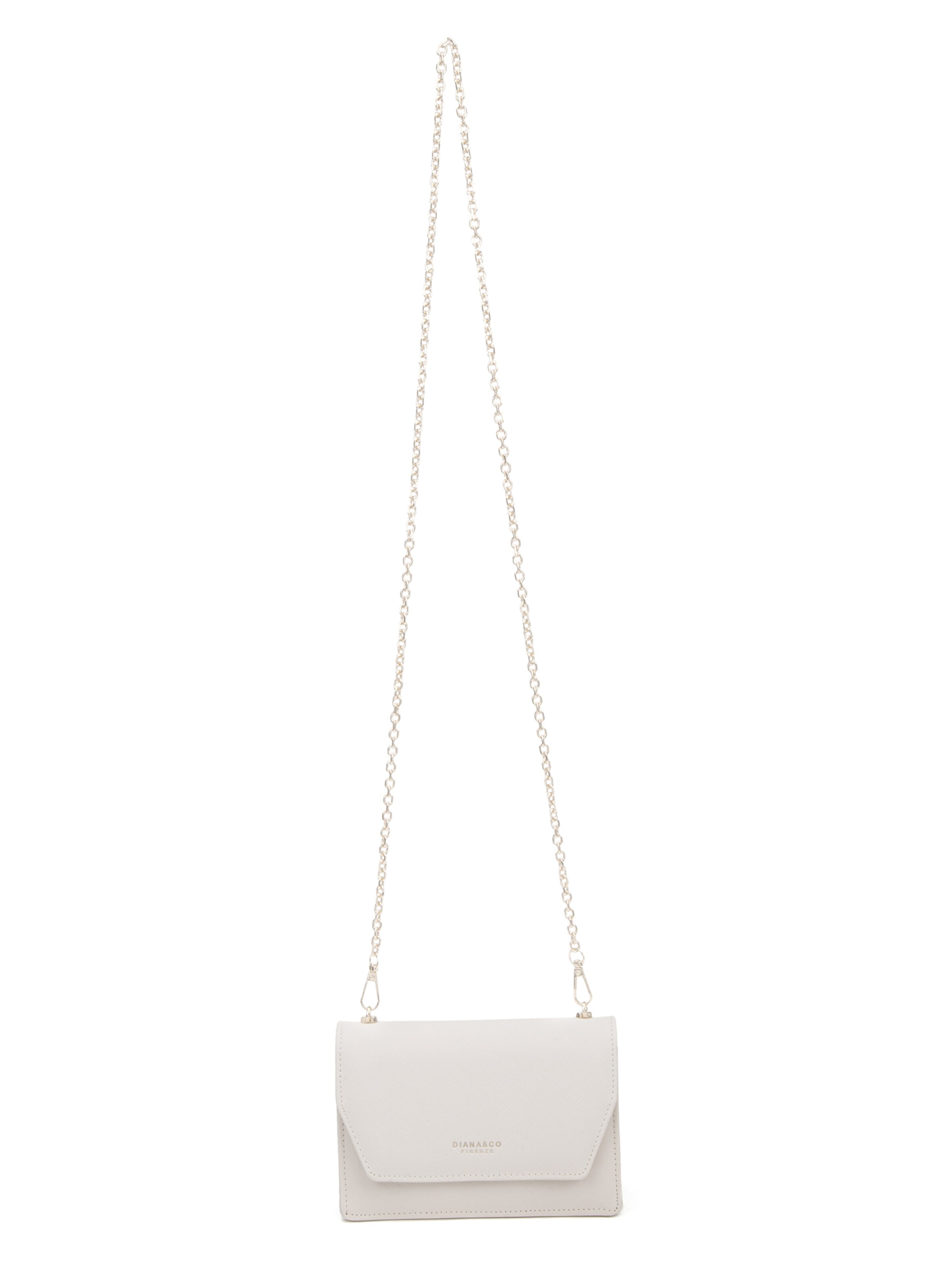 Borsa a tracolla 'Borsa a Tracolla Donna Diana&Co Poliestere Bottone Magnetico Tracolla Catena Rimovibile' di Diana&Co. in beige