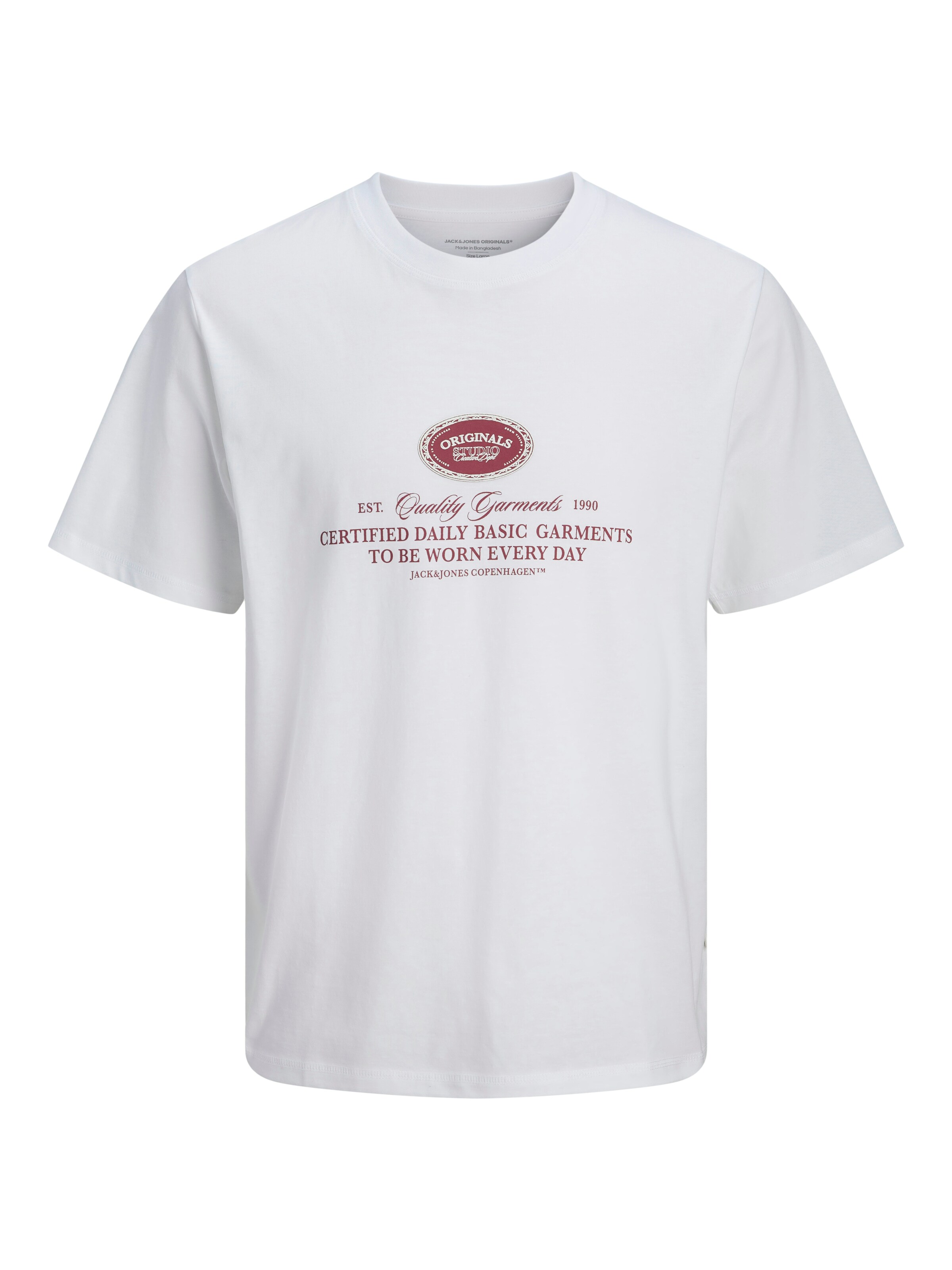JACK & JONES Shirt in White: front