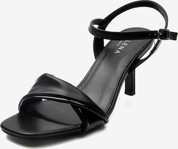 Celena Sandal 'Ching' in Black: front