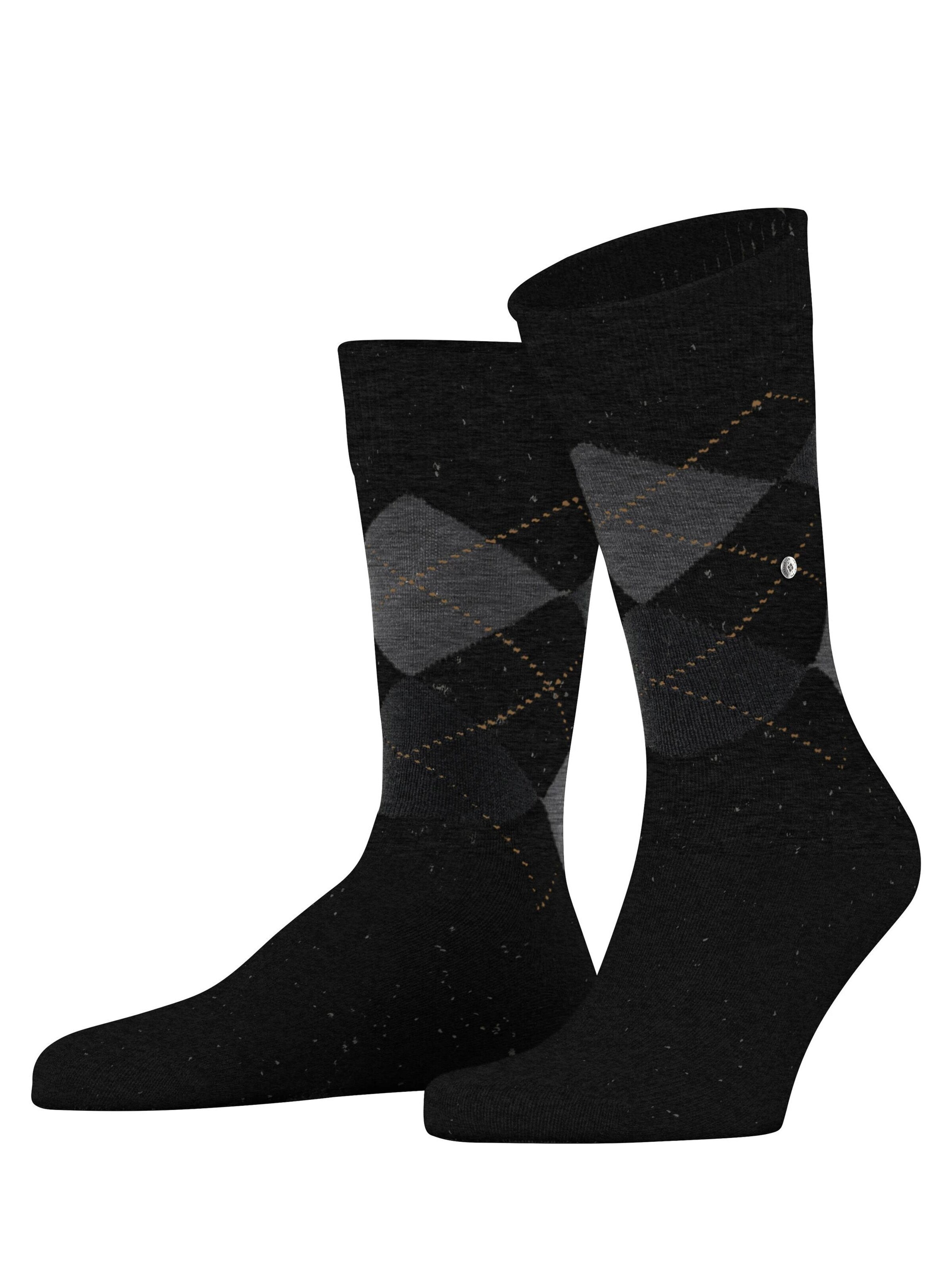 BURLINGTON Socks 'Dundee' in Black: front