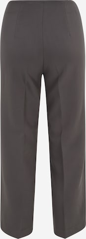 Vero Moda Petite Regular Pleated Pants 'SANDY' in Grey