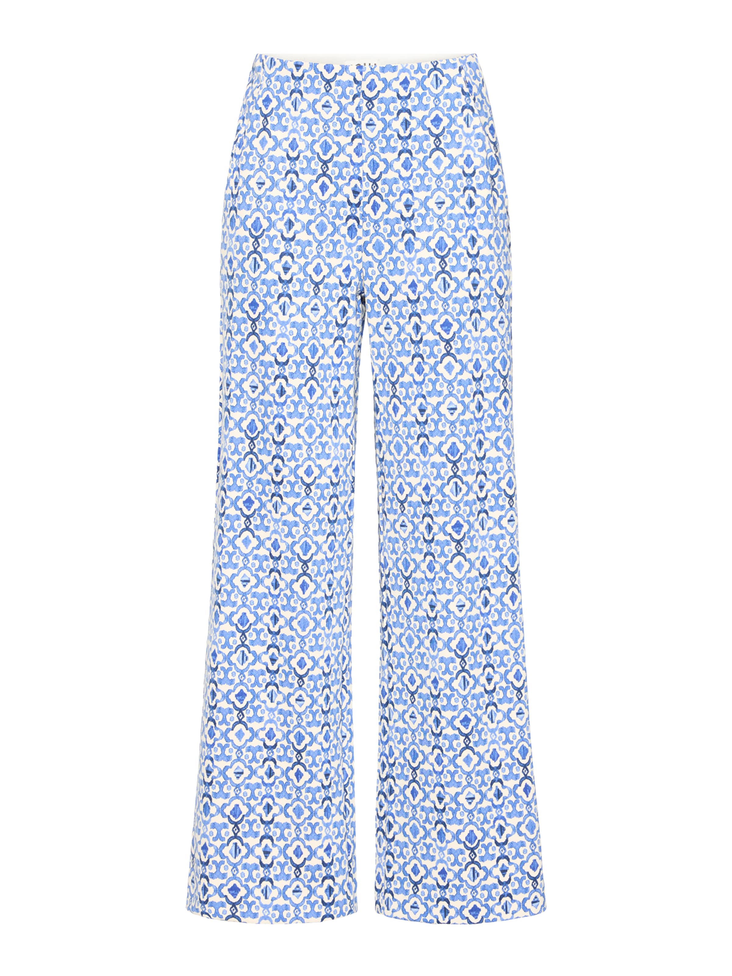 ICHI Обычный Штаны 'IHKATE' в Синий: спереди