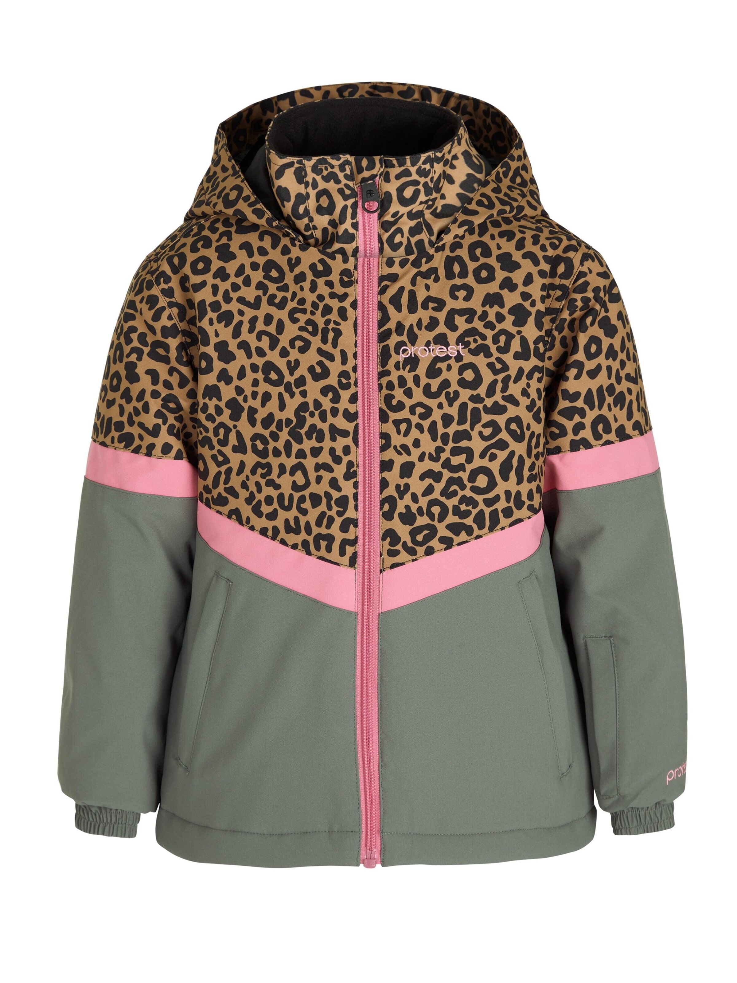 Veste de sport 'PRTLILLY 23 TD' PROTEST en marron : devant
