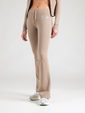 Juicy Couture Flared Nadrág 'APOLLO DIAMANTE' - szürke: elől