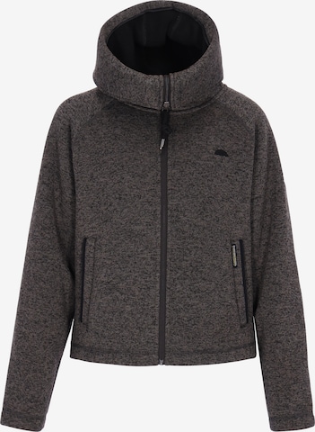 Schmuddelwedda Fleece Jacket in Grey: front