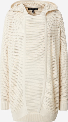 VERO MODA Knit Cardigan 'MADERA' in Beige: front