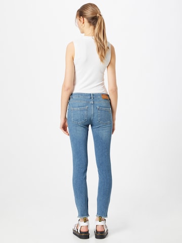 MOS MOSH Slimfit Jeans i blå