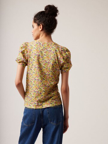 NAF NAF Shirt 'Rosy' in Yellow