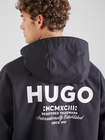 HUGO Демисезонная куртка в Черный