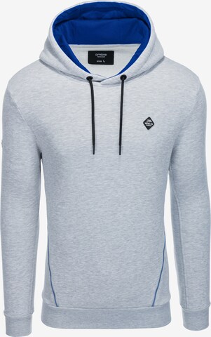 Ombre Sweatshirt 'OM-SSNZ-22FW-006' in Grey: front