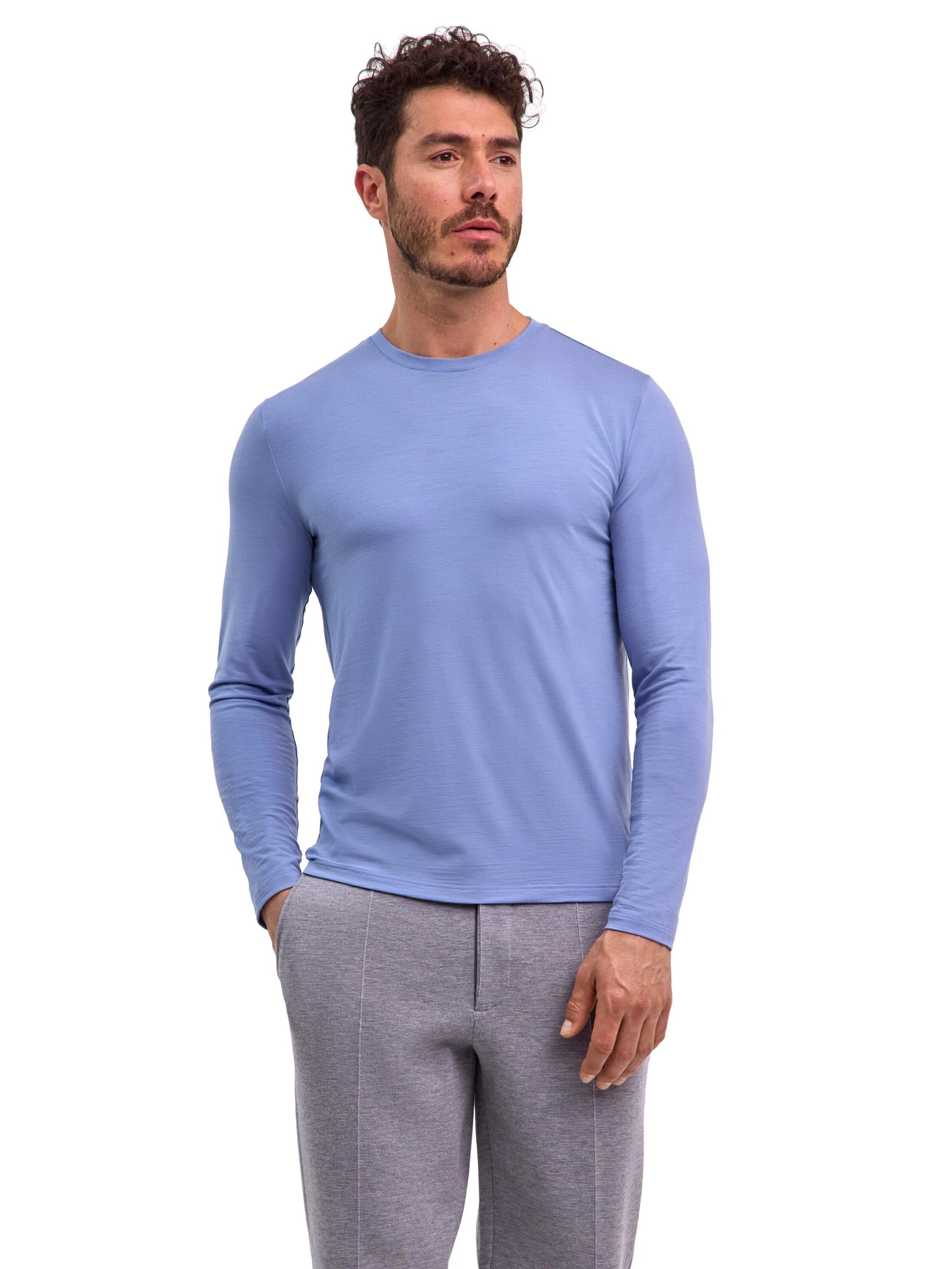 FALKE Shirt in Grey: front