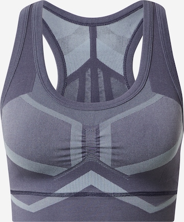 ADIDAS SPORTSWEAR Bustier Sport-BH in Blau: predná strana