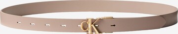 Calvin Klein Gürtel in Braun: Vorderseite