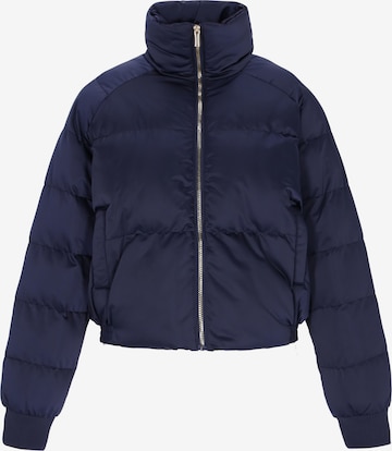 faina - Casaco de inverno em azul: frente