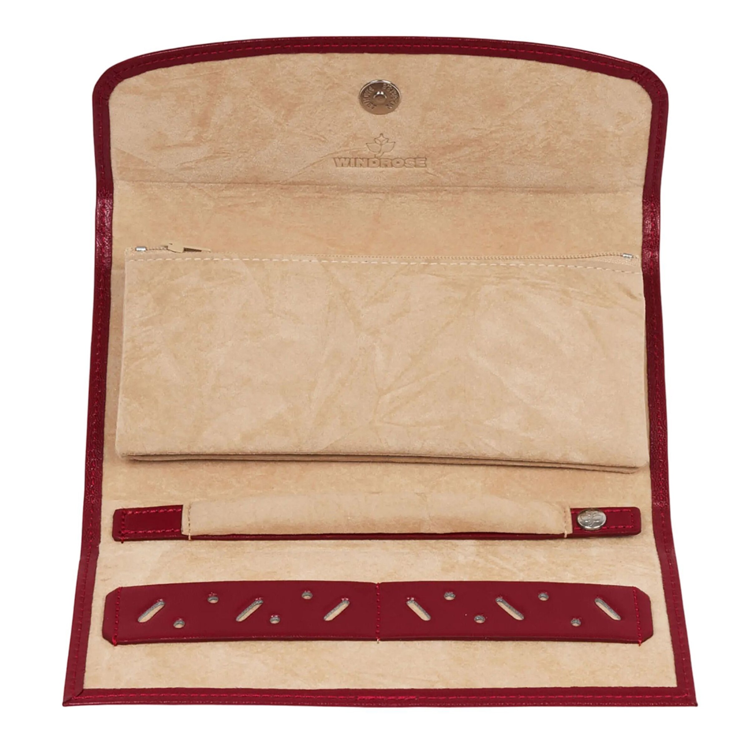 WINDROSE Jewelry storage 'Merino' in Red