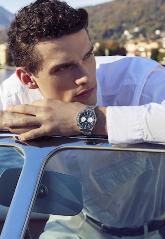 Montre à affichage analogique TIMEX en bleu