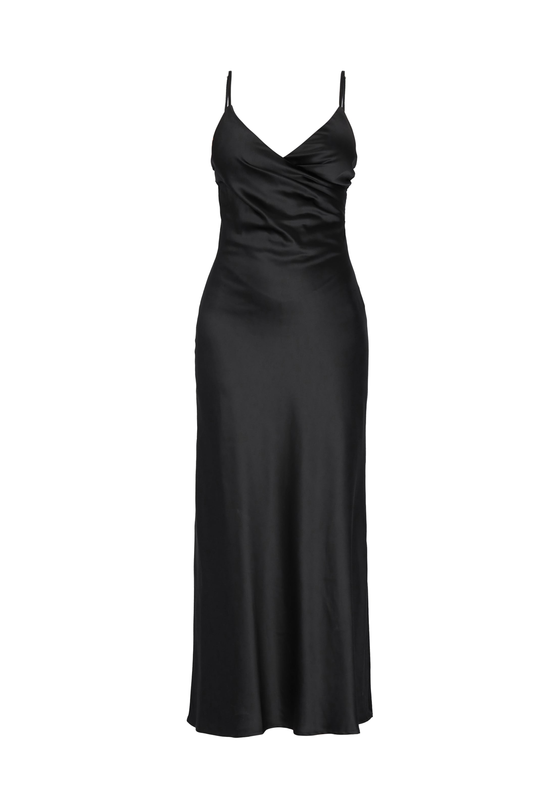 faina Avondjurk 'Festive' in Zwart: voorkant