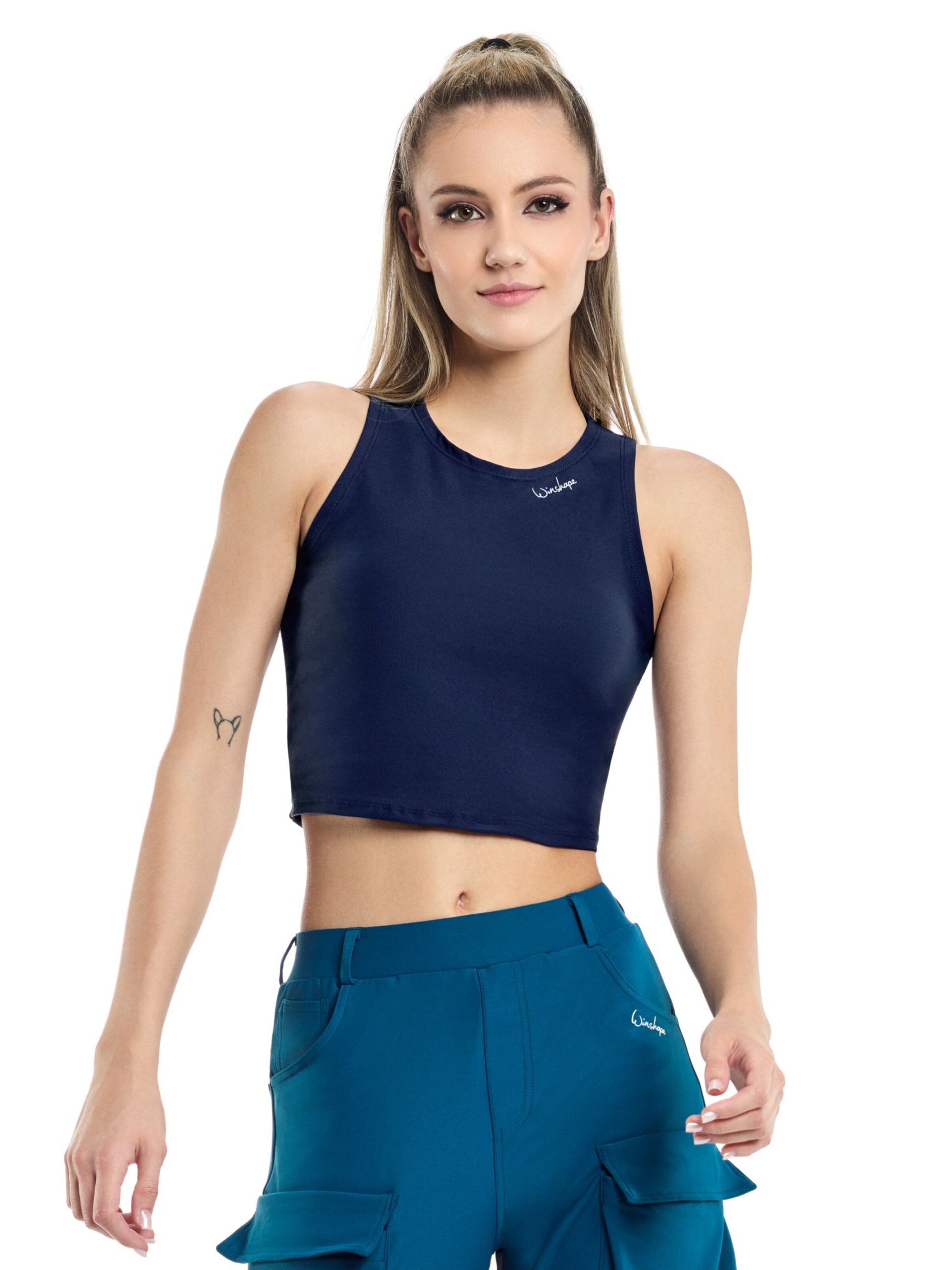 Winshape Sports top 'Aet136C' in Blue: front