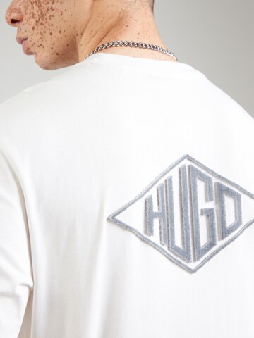 Tricou 'Darunu' de la HUGO pe alb