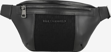 Karl Lagerfeld Gürteltasche ' 805911 ' in Schwarz: Vorderseite