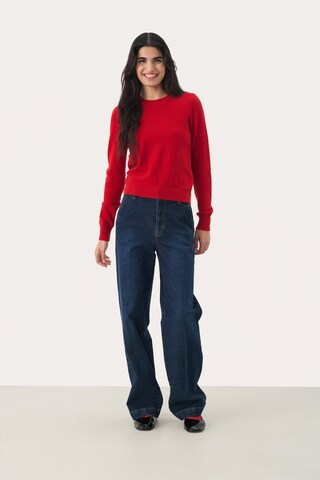 Part Two Pullover 'Marianna' i rød
