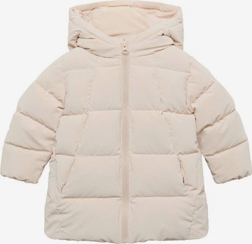 MANGO KIDS Winter Jacket 'Julie' in Beige: front