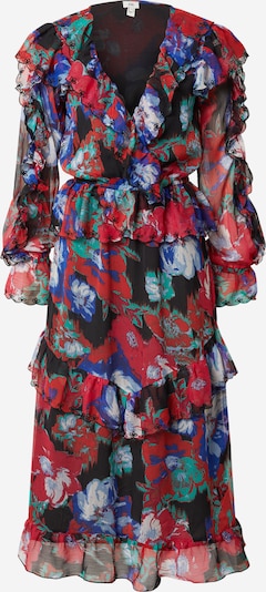 River Island Robe 'BOA' en mélange de couleurs / rouge, Vue avec produit