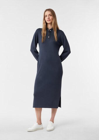 COMMA Jurk in Blauw