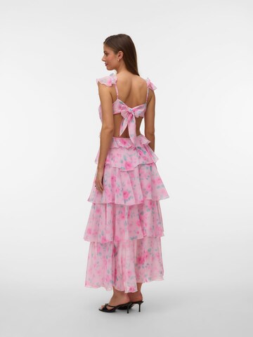 VERO MODA Jurk 'VMSafina' in Roze
