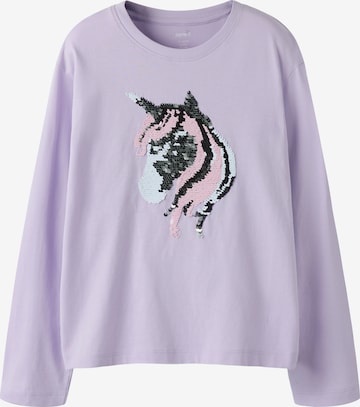 NAME IT Shirt in Purple: front