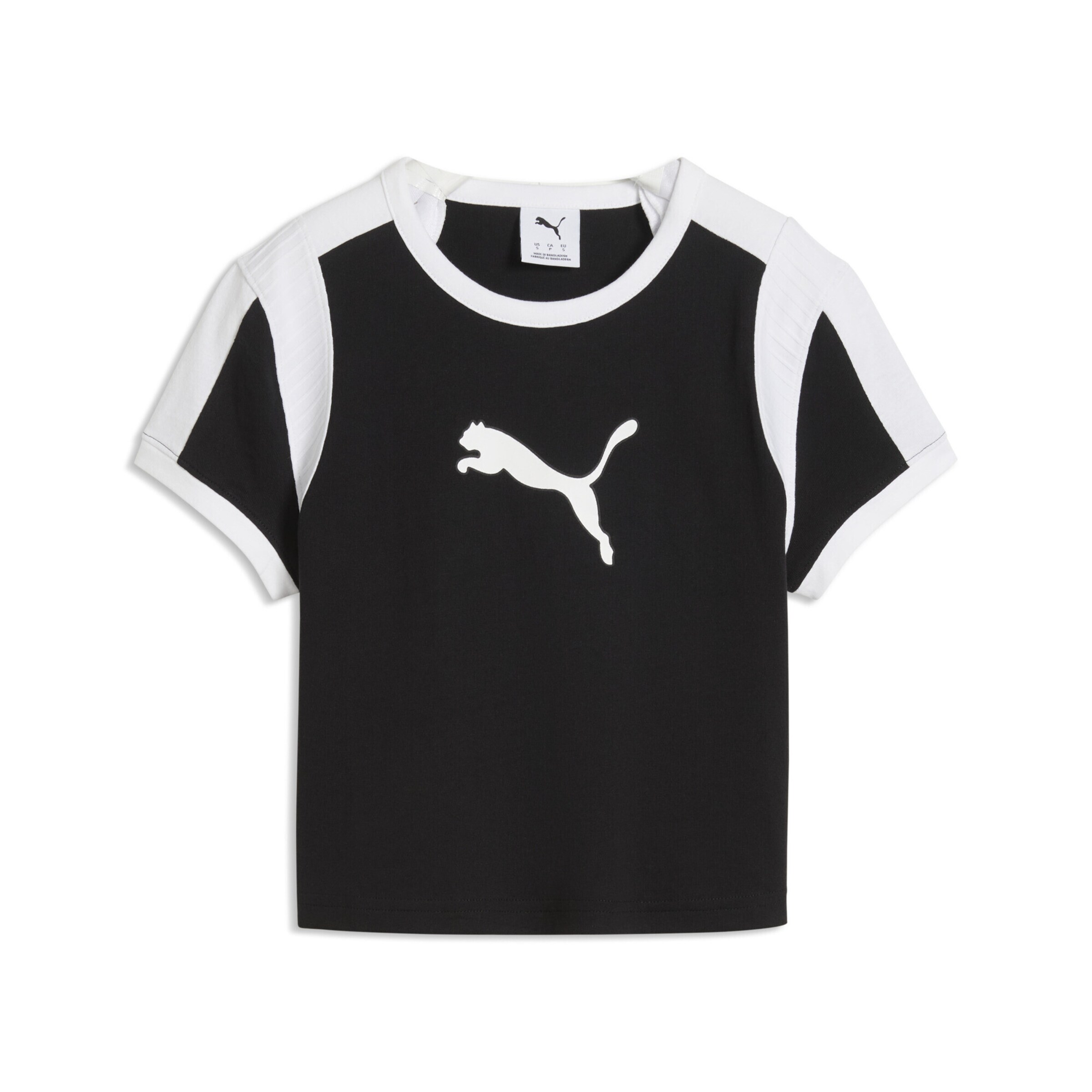 PUMA Functioneel shirt in S in de kleur Zwart / Wit, Productweergave