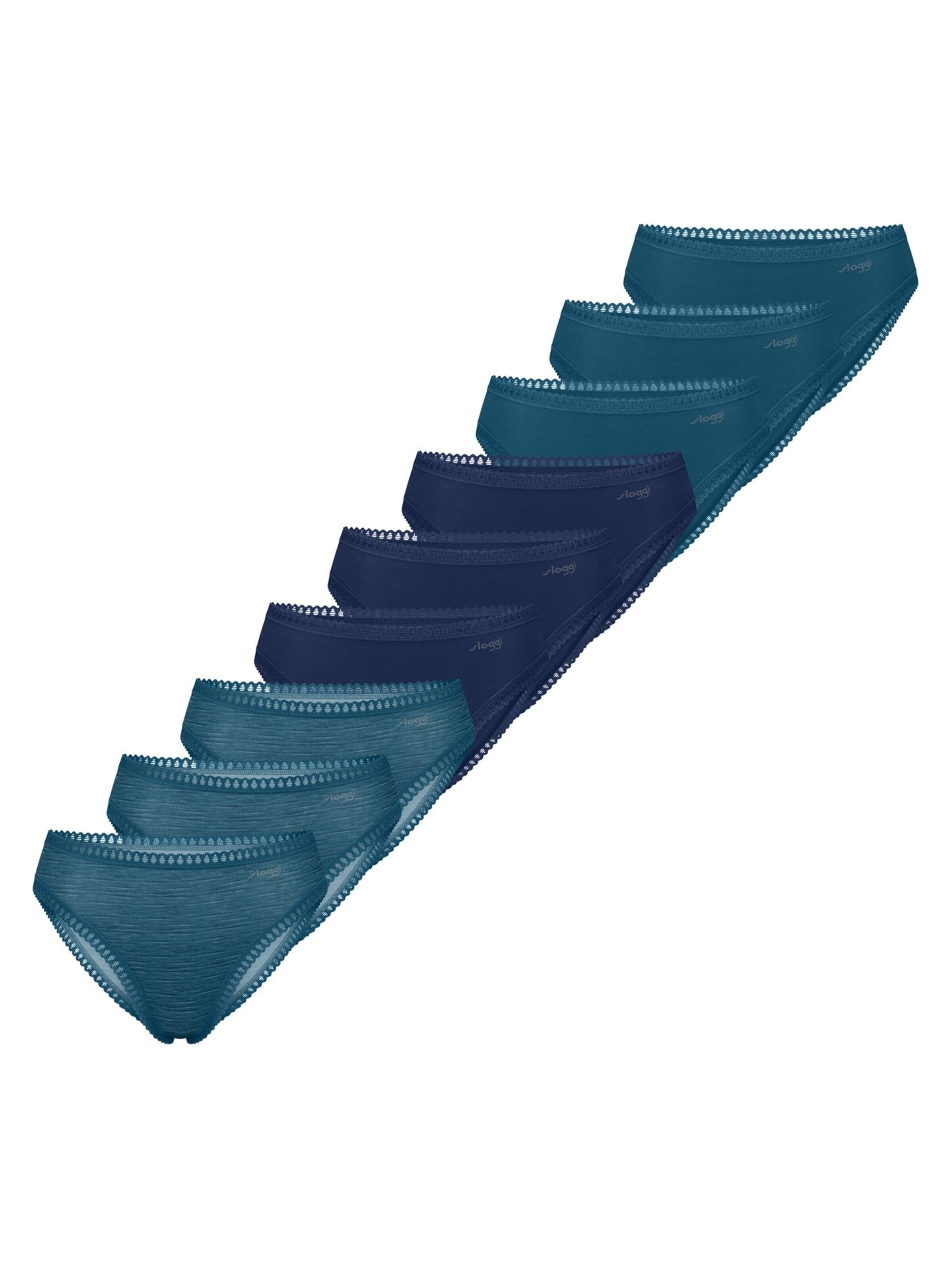 SLOGGI Slip 'GO Crush' in Blauw: voorkant