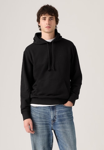 LEVI'S ® Μπλούζα φούτερ 'New Original Housemark' σε μαύρο: μπροστά