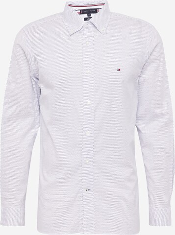 TOMMY HILFIGER - Ajuste regular Camisa en blanco: frente