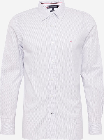 TOMMY HILFIGER - Regular Fit Camisa em branco: frente