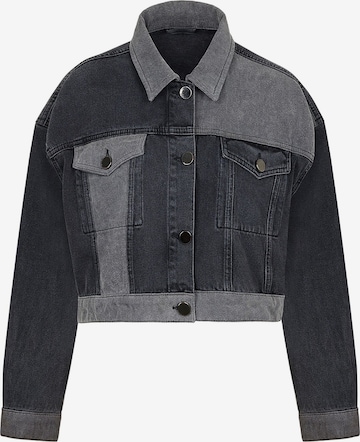 NOCTURNE Between-Season Jacket in Grey: front