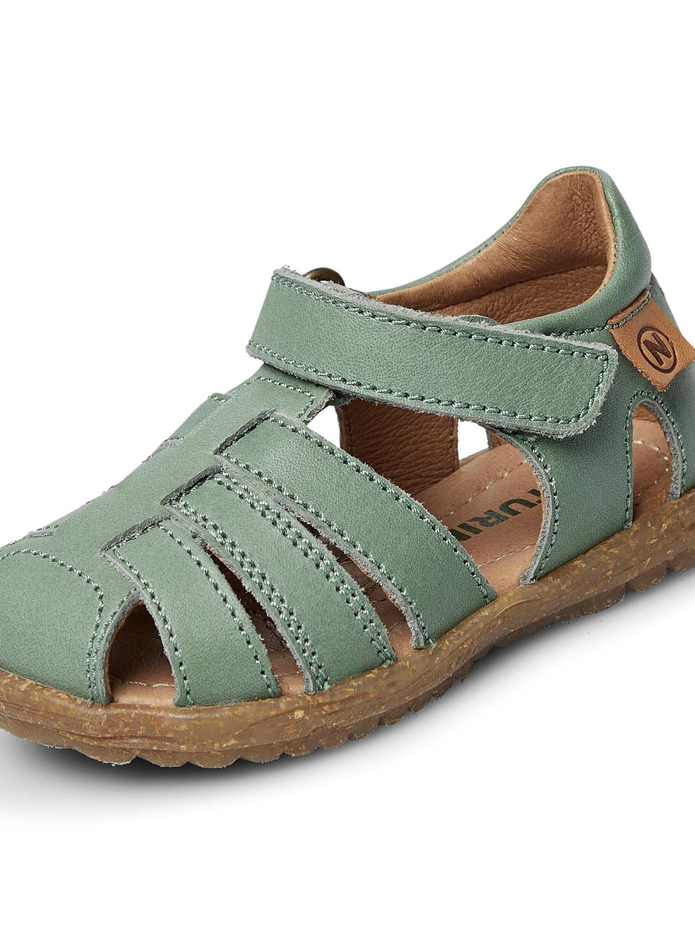 NATURINO Open schoenen 'SEE' in Groen