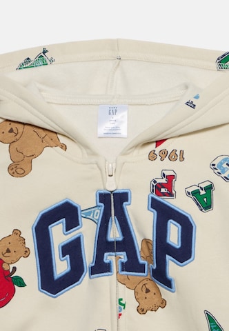 GAP Sweatjakke i beige