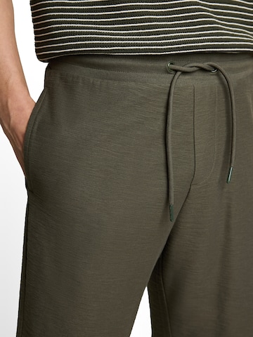 TOM TAILOR Loosefit Shorts in Grün