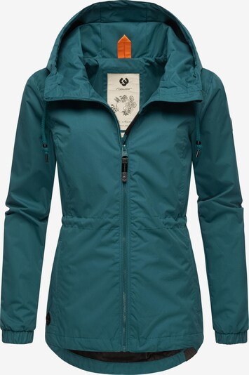 Ragwear Veste outdoor 'Danka' en bleu cyan, Vue avec produit