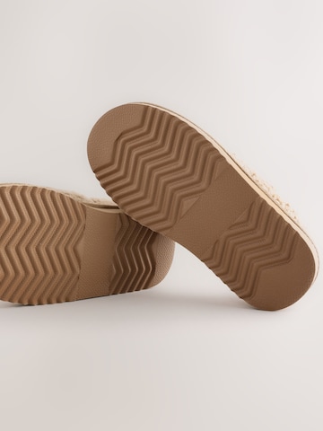 Pantoufle Next en beige