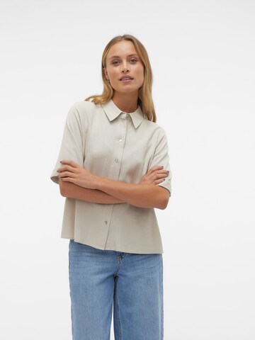 VERO MODA - Blusa 'Mymilo' em cinzento