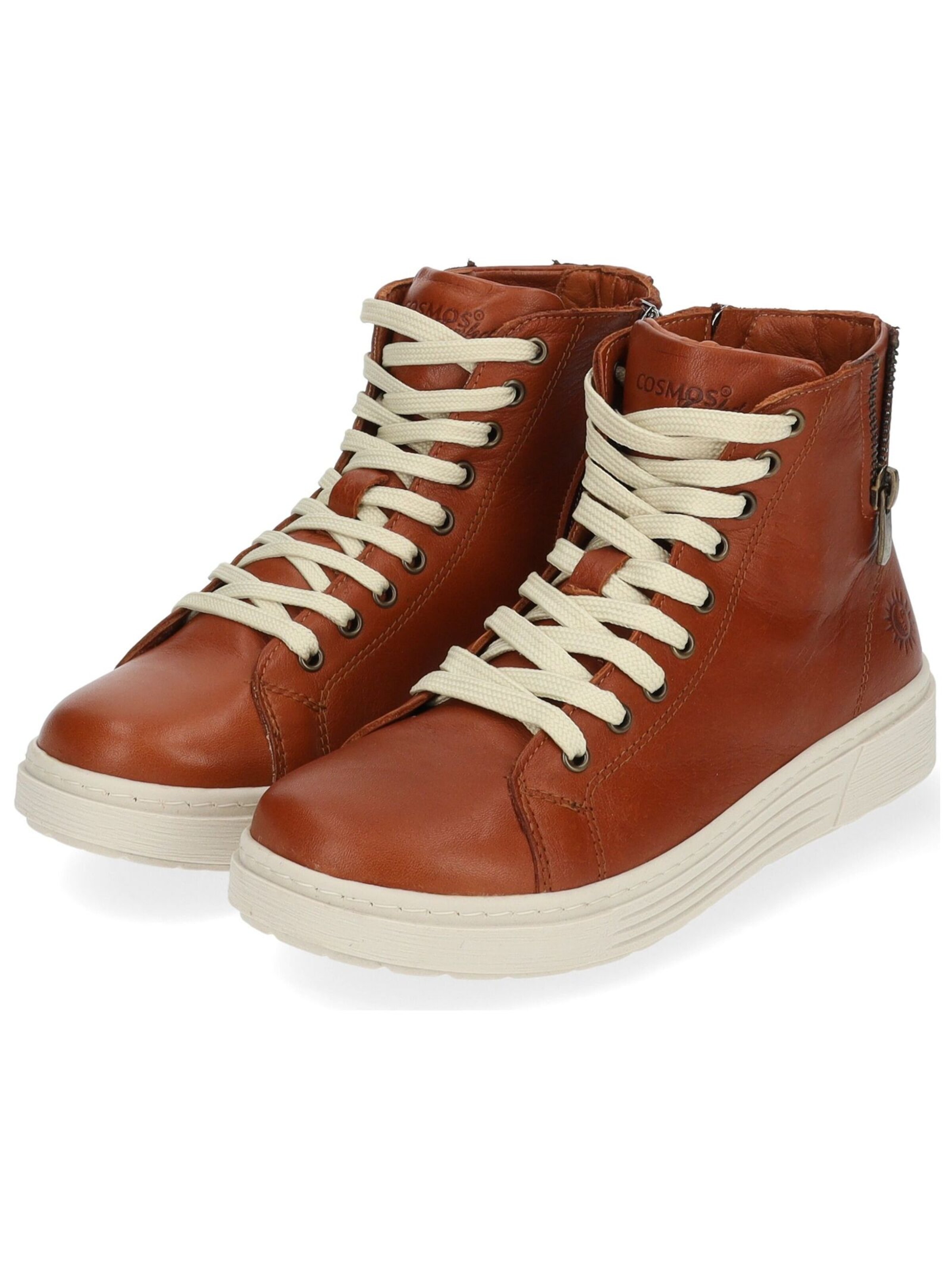 Sneaker alta di COSMOS COMFORT in marrone
