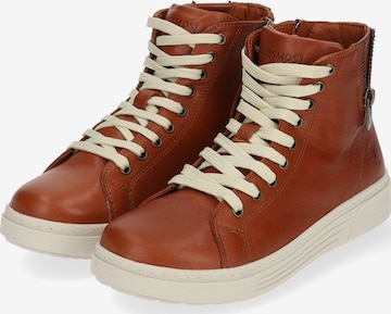 COSMOS COMFORT High-Top Sneakers in Brown