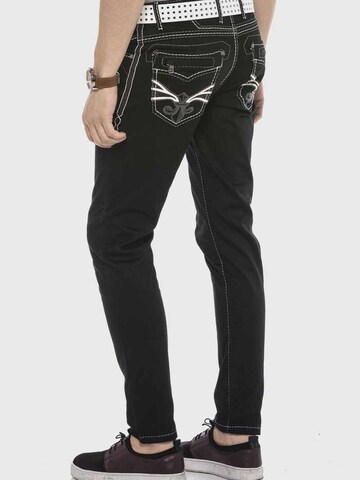 Coupe slim Jean CIPO & BAXX en noir