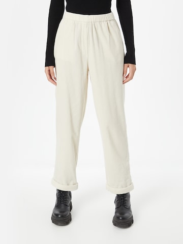 Marc O'Polo Loosefit Broek in Beige: voorkant