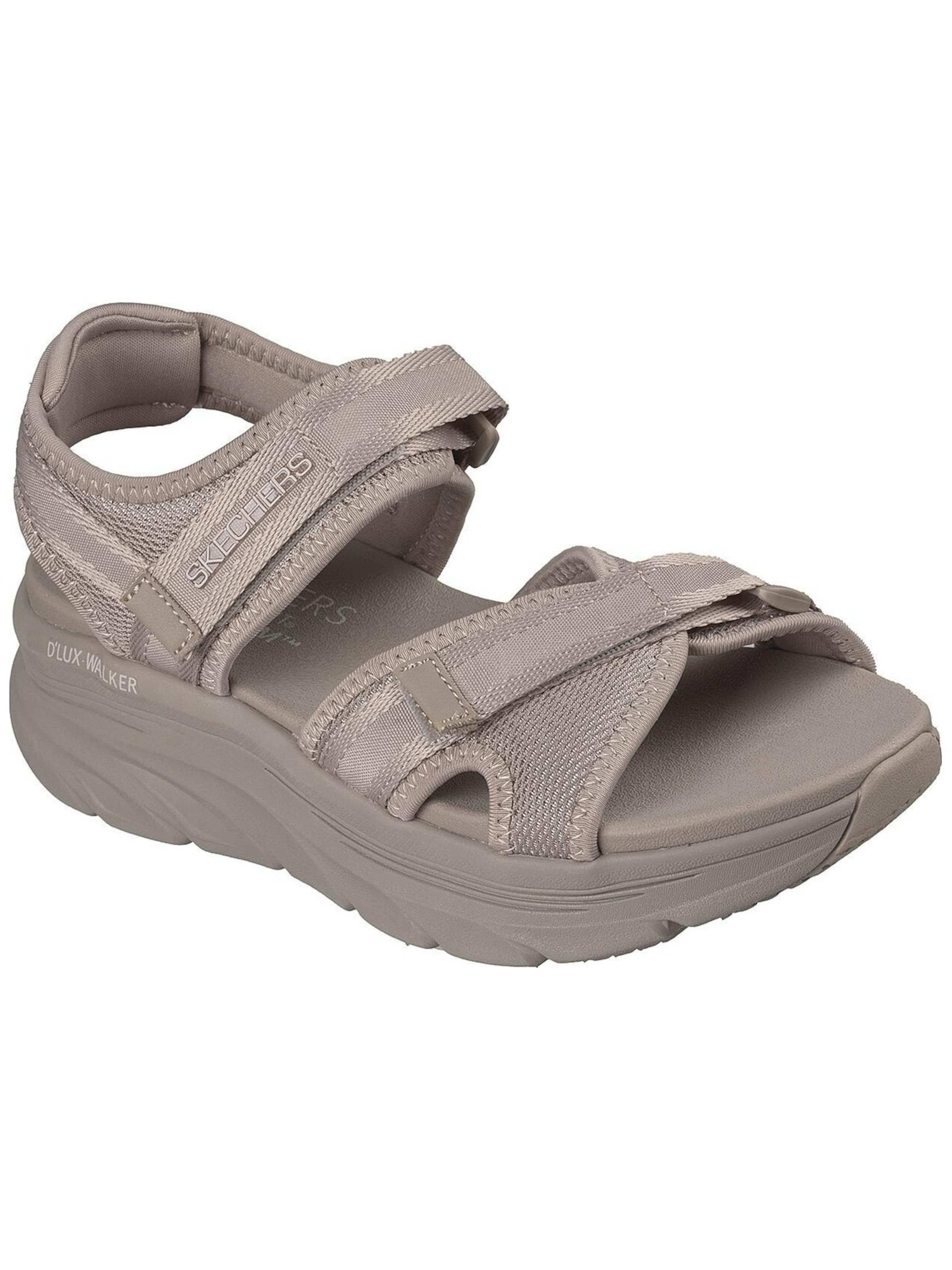 Sandales 'D'lux Walker' SKECHERS en beige : devant